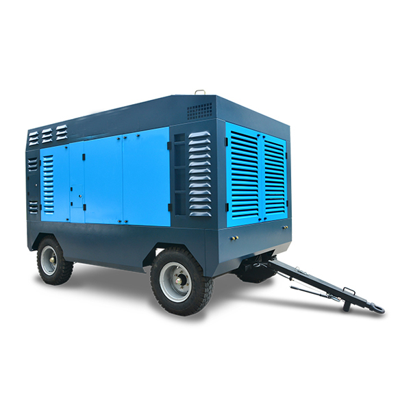 Diesel driven portable air compressor 25-30bar