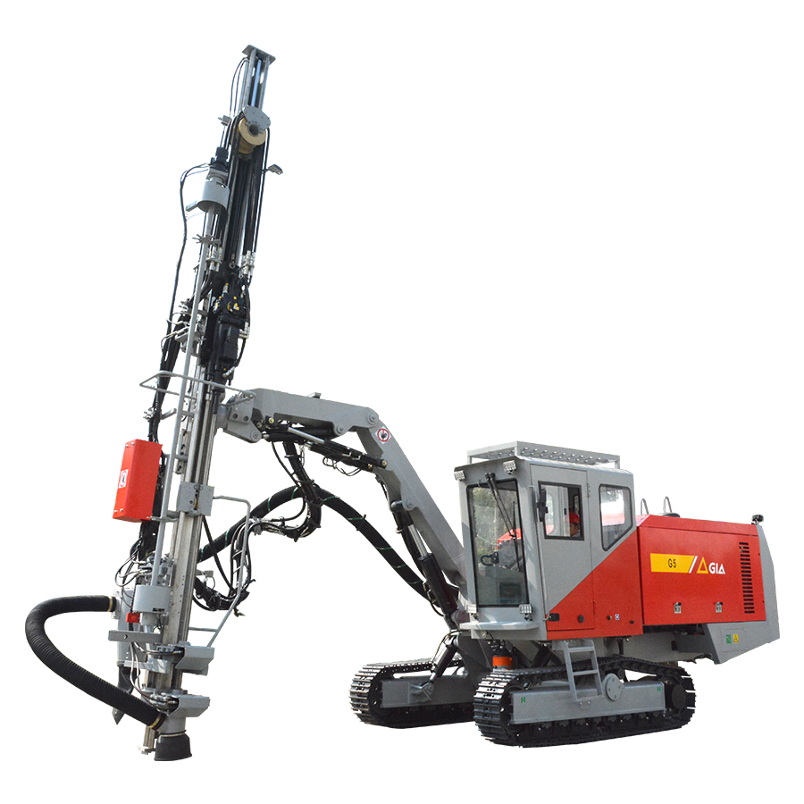 G5 Full hydraulic top hammer drilling rig