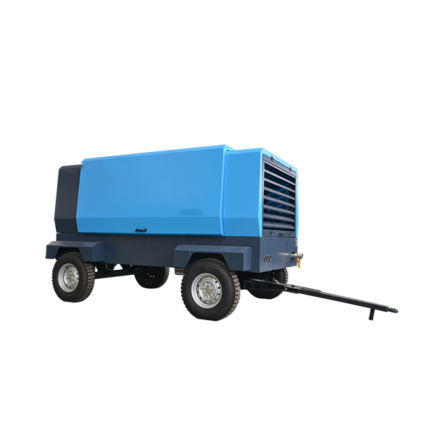 Diesel driven portable air compressor 18bar