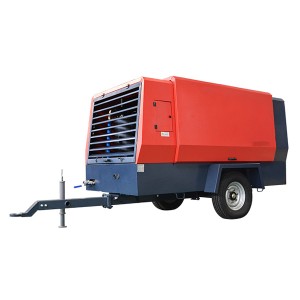 Diesel driven portable air compressor KG750-8