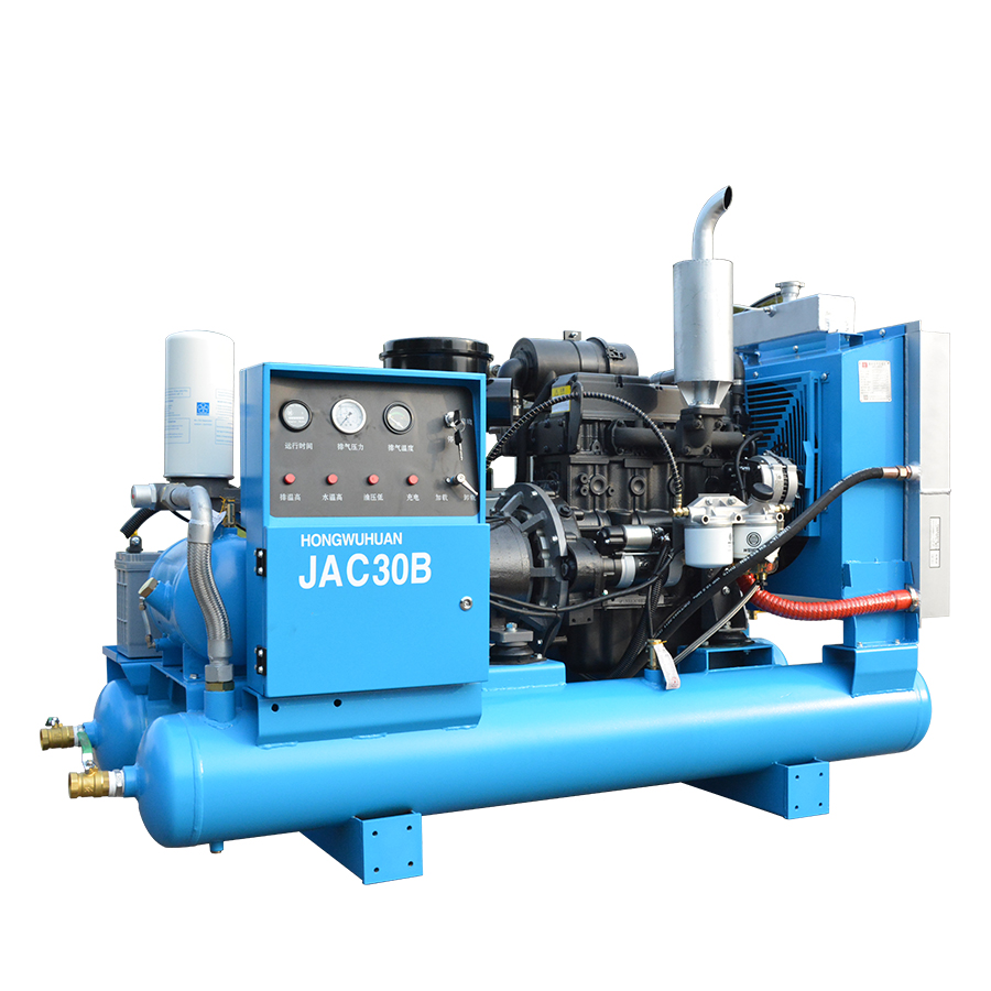 JAC diesel engine series engineering special screw air compressor