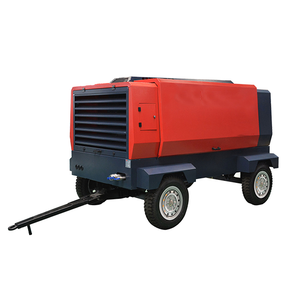 Diesel driven portable air compressor 16-18bar